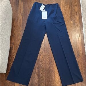 Frame High Rise Wide Leg Trouser
